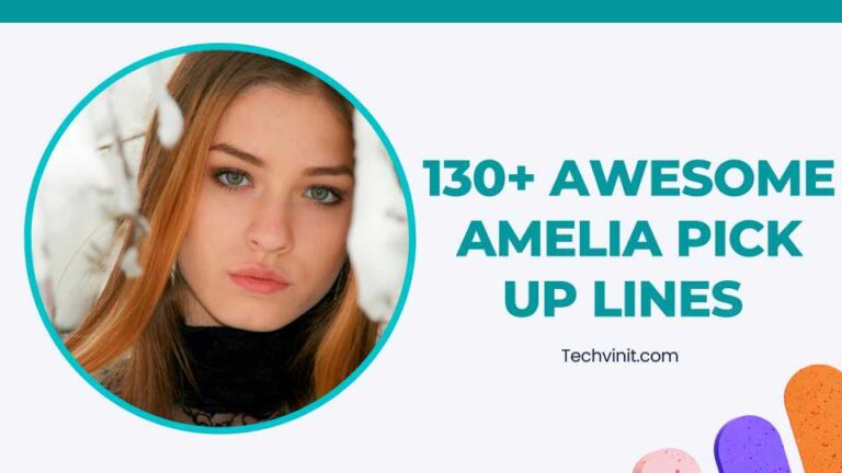 Amelia pick up lines 1