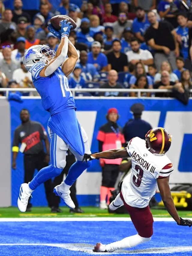 Amon-Ra St. Brown’s Lambeau Leap Backfires in Lions’ Victory