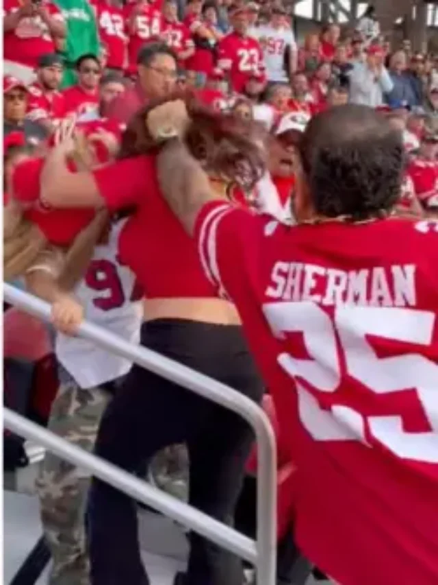 49ers fans get into massive brawl at Levi’s Stadium